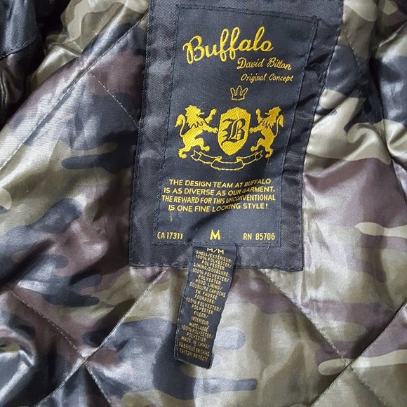 Buffalo David Bitton Cropped Parka, Medium - Picture 2 of 8